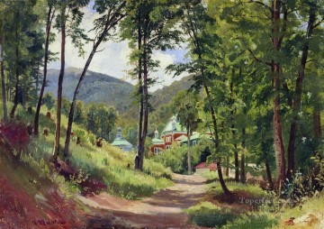  Crimea Pintura Art%c3%adstica - en crimea paisaje clásico Ivan Ivanovich árboles